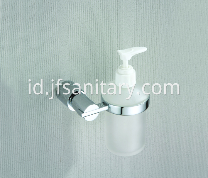 Quality Glass Liquid Soap Holder For Bathroom Wall